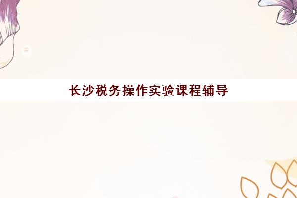 长沙税务操作实验课程辅导机构排名榜最新如何查询？2025年权威榜单与科学择校全指南