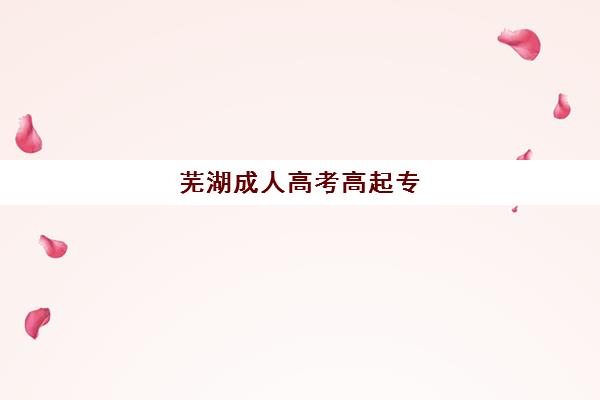 芜湖成人高考高起专(专升本)学历课报名确认时间表在哪看?2025年官方时间表与确认全流程指南 芜湖成人高考高起专(专升本)学历课报名确认时间表在哪看?2025年官方时间表与确认全流程指南