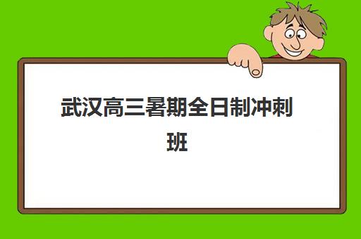 武汉高三暑期全日制冲刺班培训机构哪个比较好？2025年最新十大机构权威评测与择校全攻略