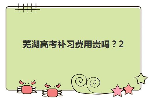 芜湖高考补习费用贵吗？2025年机构价格解析与性价比攻略