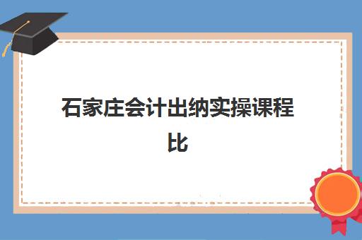 石家庄会计出纳实操课程比较厉害的培训机构有哪些？2025年权威Top5榜单与科学选课全攻略