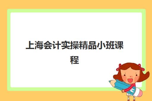 上海会计实操精品小班课程2025年报名时间如何安排？最新时间表、报名流程与机构选择全指南