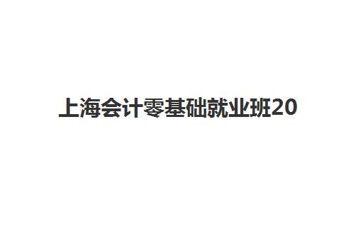 上海会计零基础就业班2025年考试时间公布如何查询？权威考试日程与零基础备考全攻略