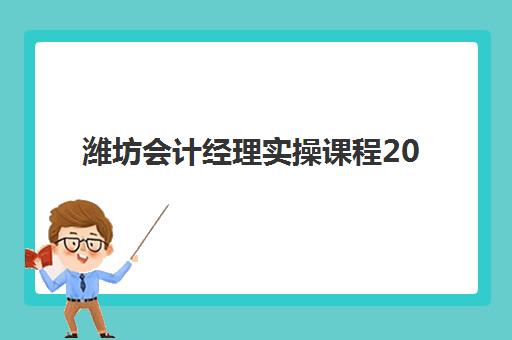 潍坊会计经理实操课程2025年考点如何分布？最新考点详解与个性提升全攻略