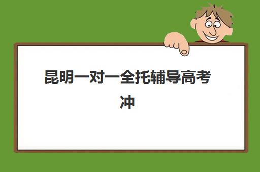 昆明一对一全托辅导高考冲刺2025年分数线是多少？最新录取数据解读、冲刺班选择技巧与提分案例解析